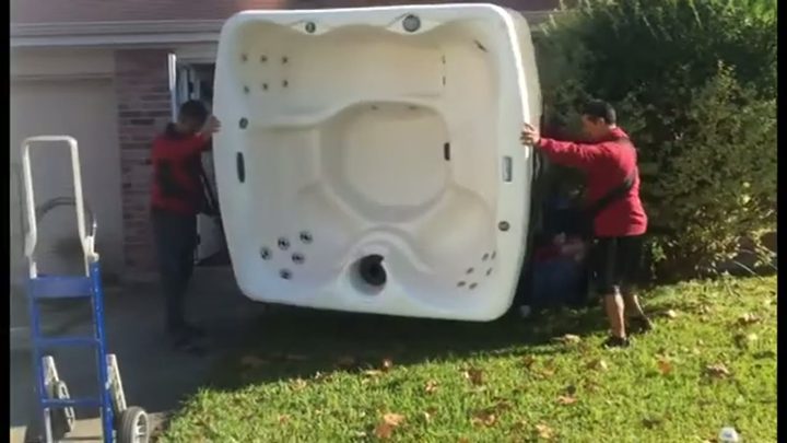 Hot Tub Moving